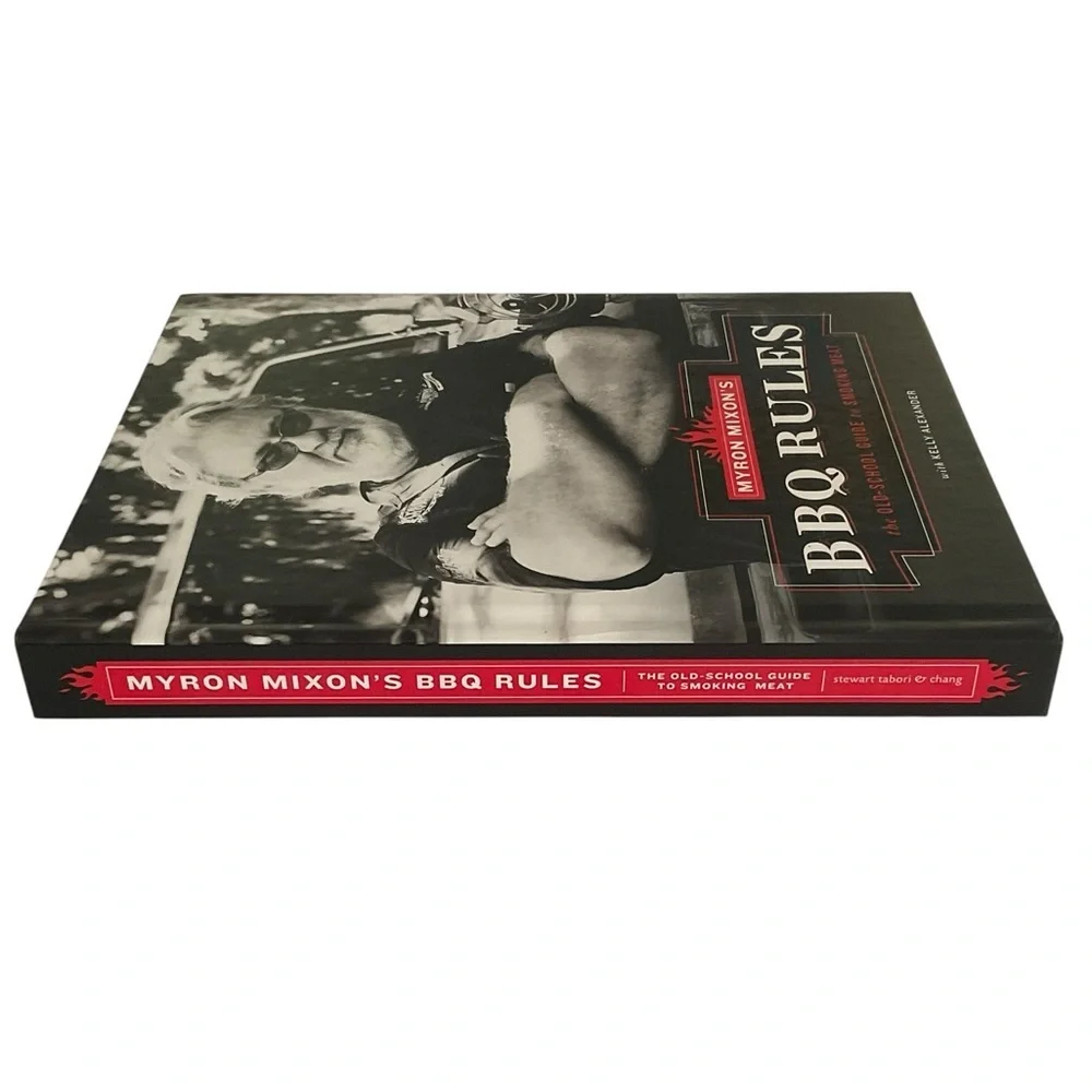Myron Mixon BBQ Rules Hardcover Smoker Cookbook Guide